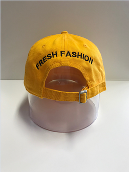 Destroyed Logo Cap Yellow